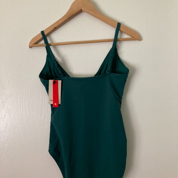 NWT POPILUSH Shapewear Solid Sculpting One-Piece Swimsuit - Picture 8 of 8